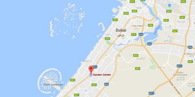 Dubai centro de jardinería mapa de ubicación