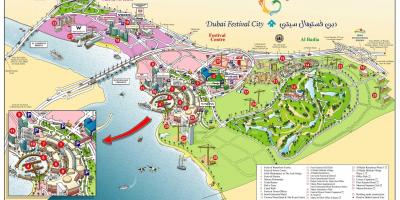 Dubai festival city mapa