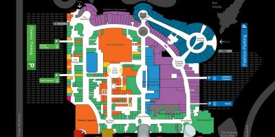 Mapa de centro comercial Dubai mall